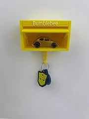 Custom Mini Garage Key Holder - Personalized Car & Text Sentimental Father's Day Gift for Car Lovers