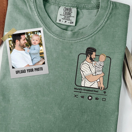 The Full-Color Portrait Sweatshirt | Custom Family & Couple