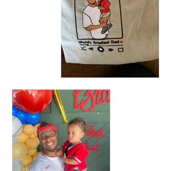 The Full-Color Portrait Sweatshirt | Custom Family & Couple