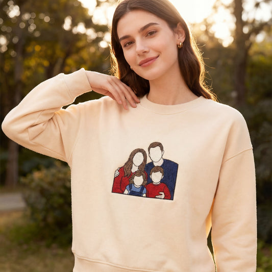 Custom Embroidered Couple Hoodies