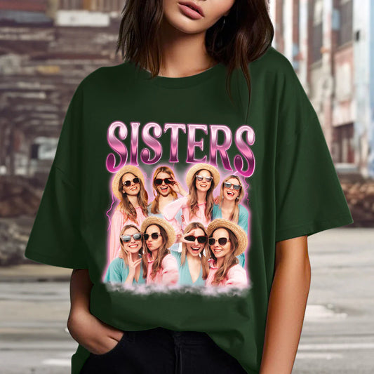 Custom Family & Friends Photo Unisex Shirt