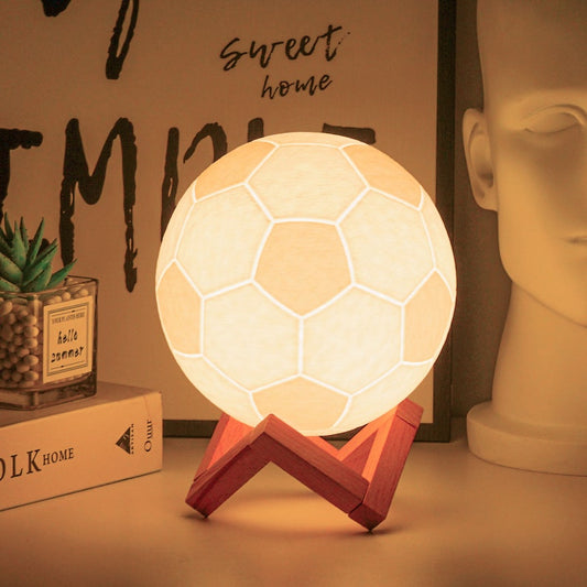 2026 World Cup Personalized Soccer Night Light, Custom Football Gift for Men Kids Dad Coach