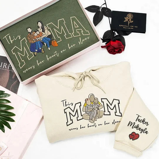 Stitched Memory Mama Sweatshirt
