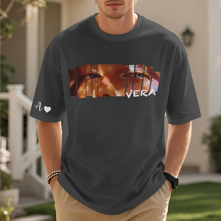 Custom Girlfriend Eyes Fashion Design Perfect Valentine's Day Gift for Couples