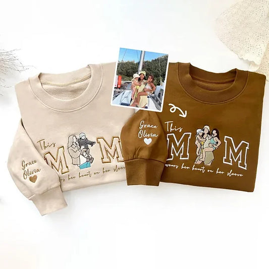 Stitched Memory Mama Sweatshirt