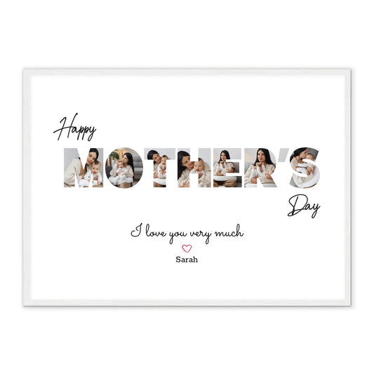 Happy Mother's Day - Personalized Poster
