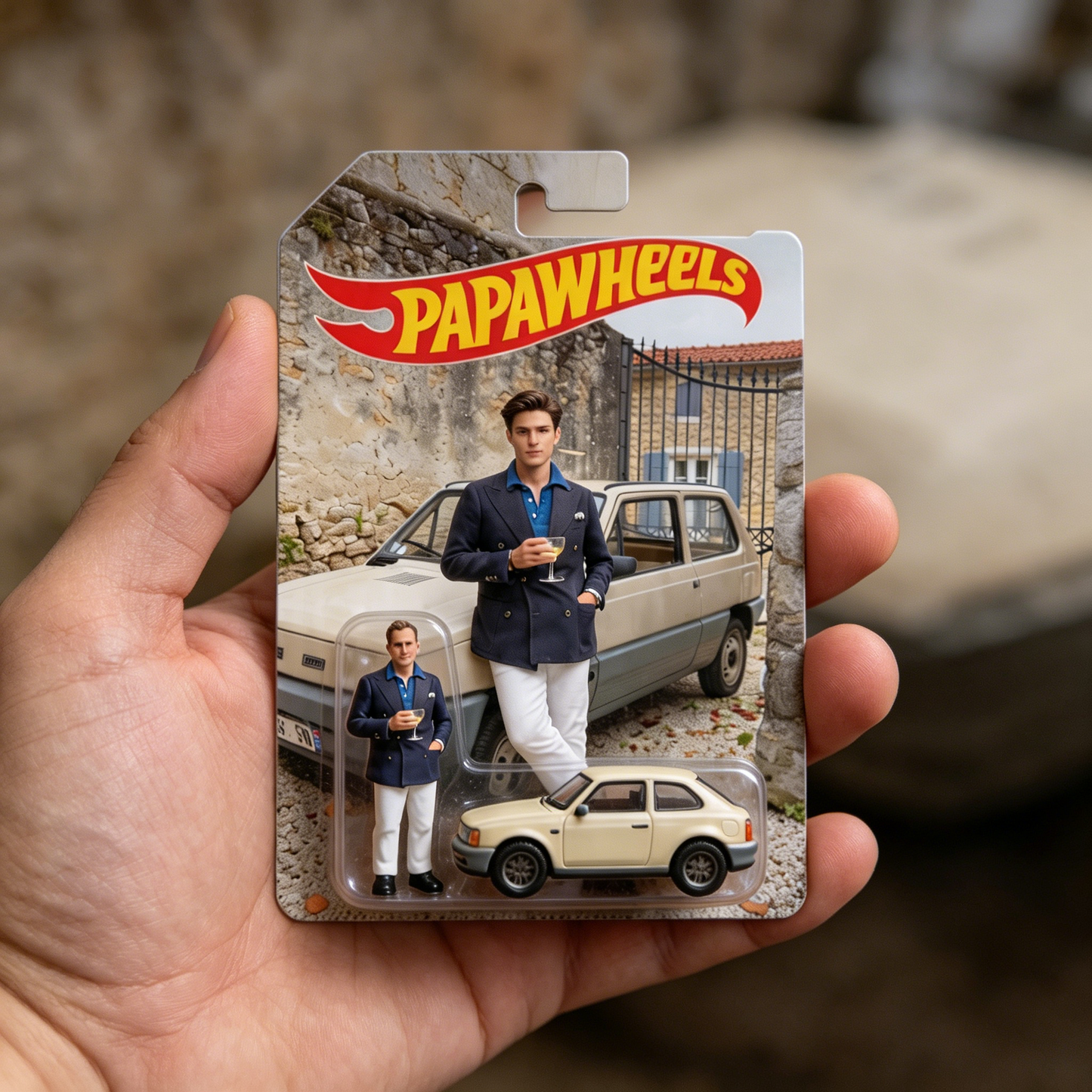 🚗Personalized Papa's Toy Dream Car Packaging🚙