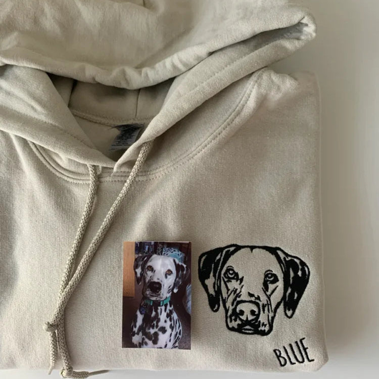 Custom Pet Face Embroidery Wear