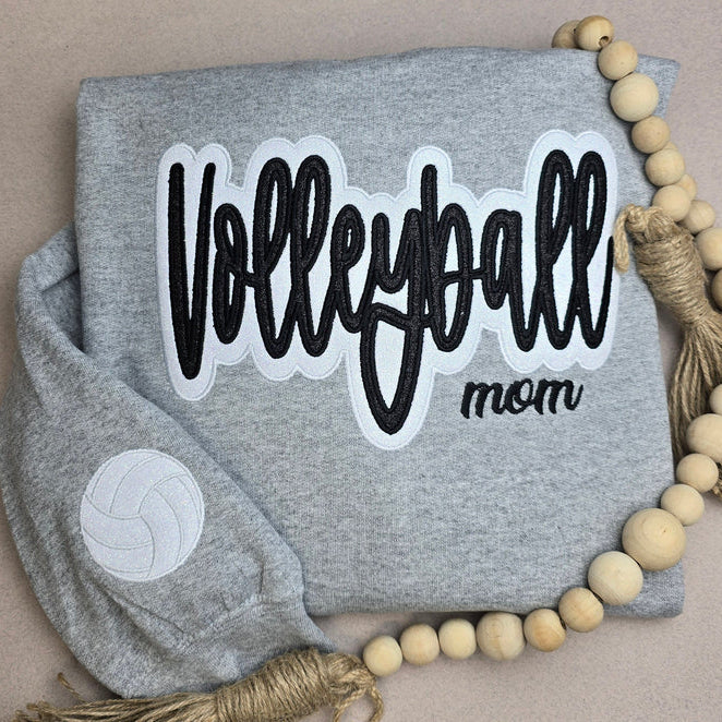 The Glitter Game Day Sweatshirt | Custom Sports Mama