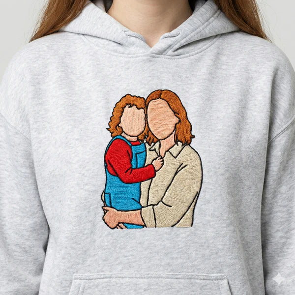 Turned into a timeless embroidery