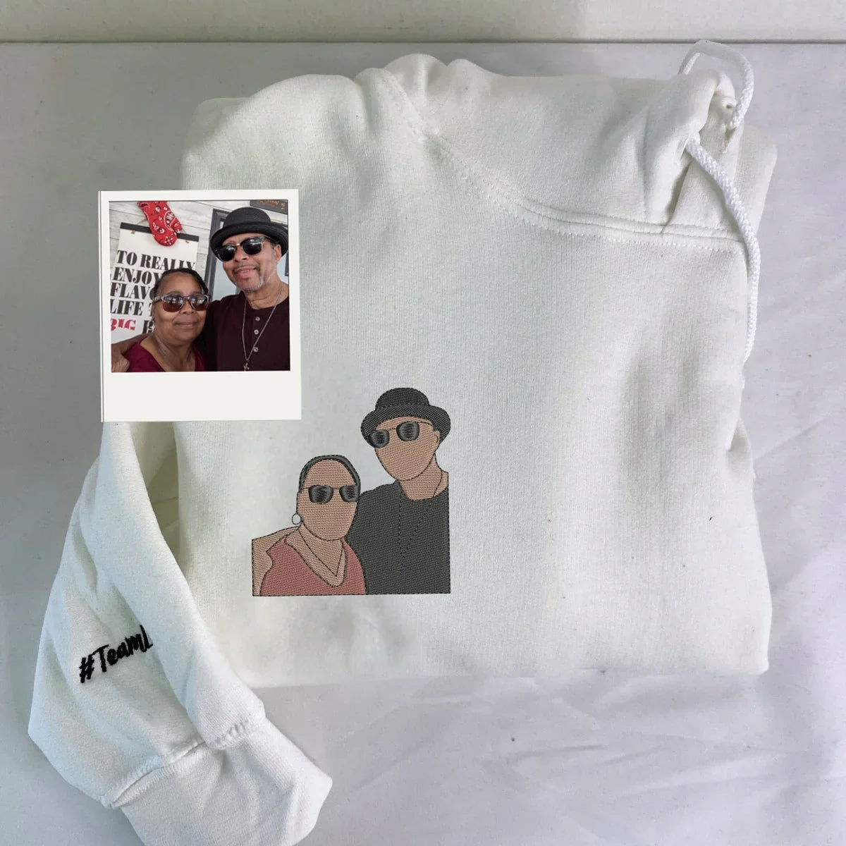 Custom Grandma Portrait Hoodie