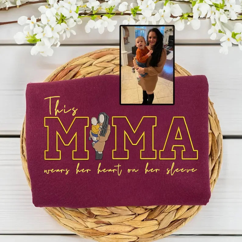 Stitched Memory Mama Sweatshirt