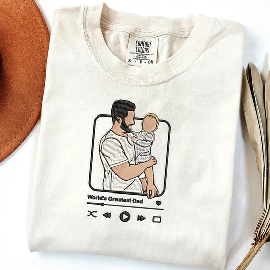 The Full-Color Portrait Sweatshirt | Custom Family & Couple