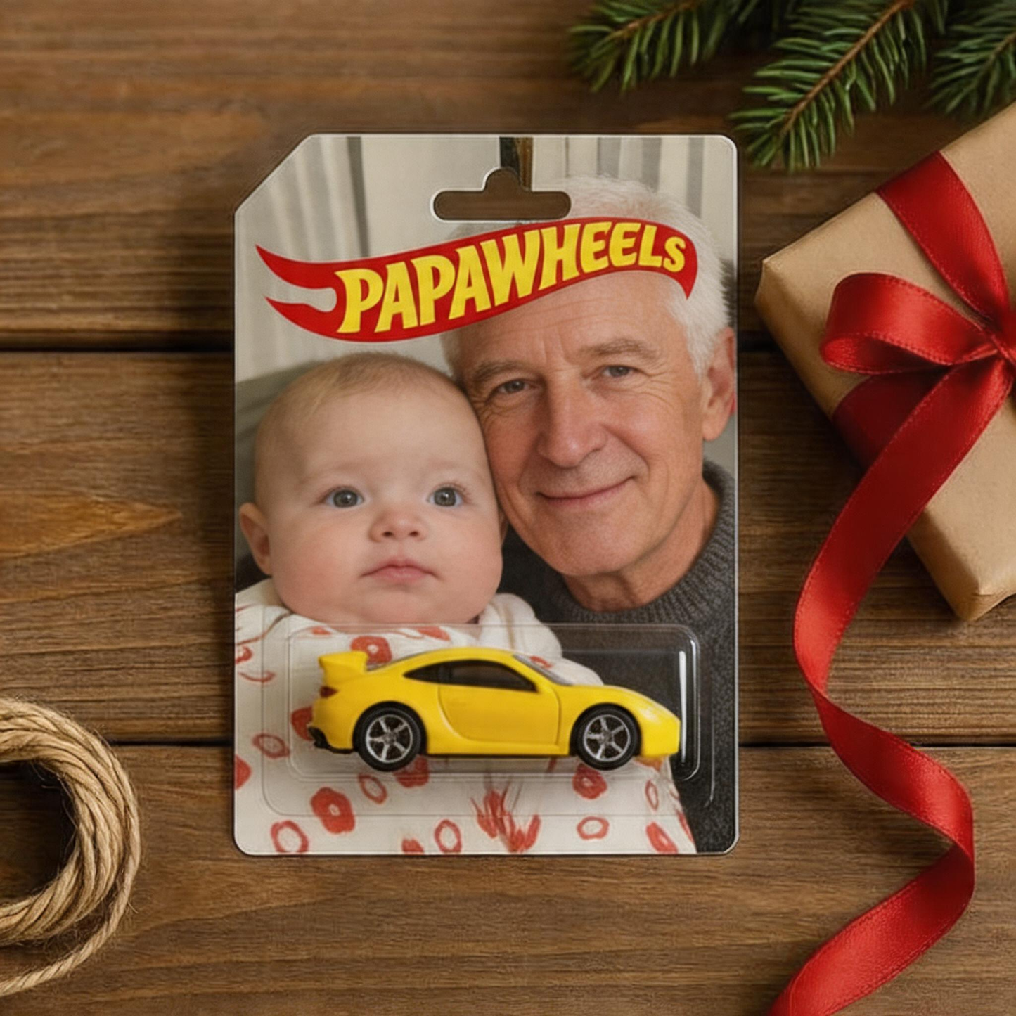 🚗Personalized Papa's Toy Dream Car Packaging🚙