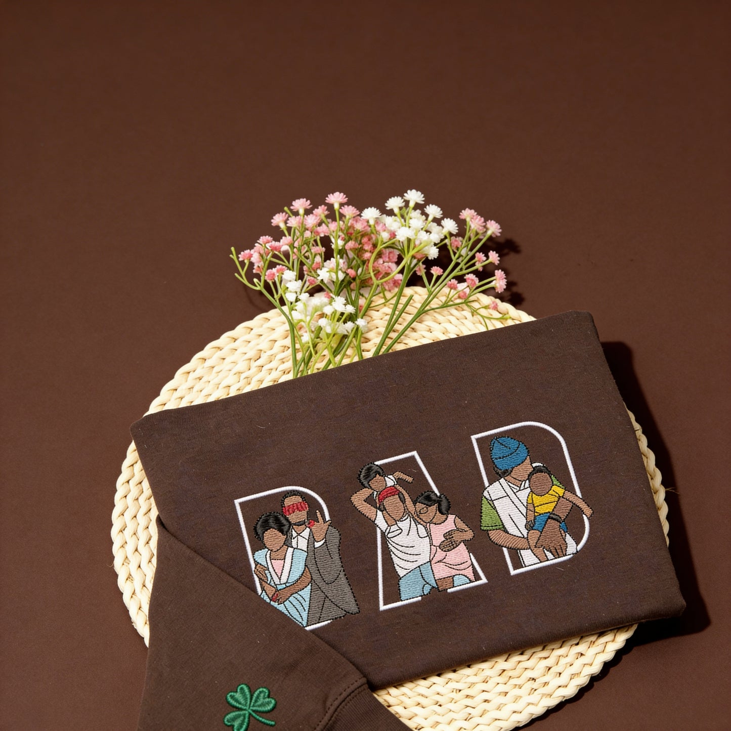 Best Mom Ever – Custom Photo Portrait Embroidery Gift