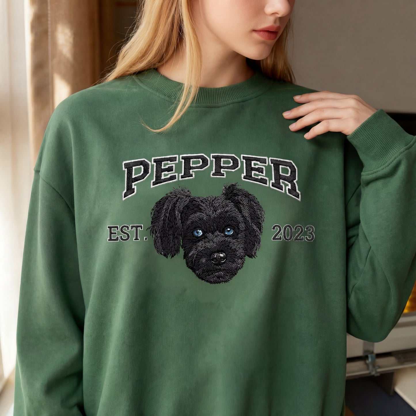 Custom Embroidered Pet Hoodies